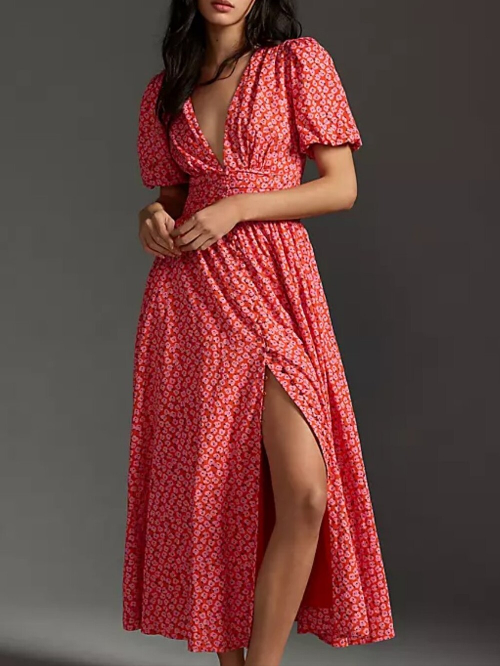 Anthropologie Catalina Midi Dress